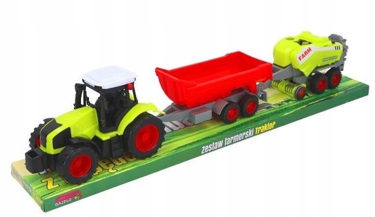 Traktor met Landbouw Machines Speelgoed - 70t