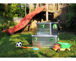 ALUTEC Starbox 140 aluminium koffer (inhoud 140 liter, binnenafmetingen 900 x 495 x 367 mm, stof- en spatwaterdicht - ShopVlot