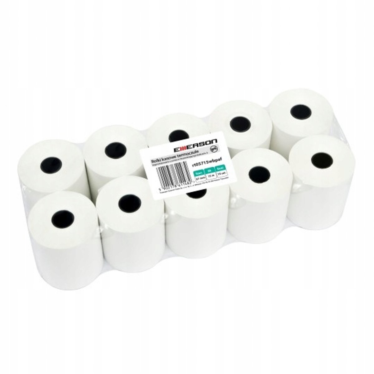 Emerson Thermorolletjes 57mm x 15m - 10 Stuks - BPA-Vrij