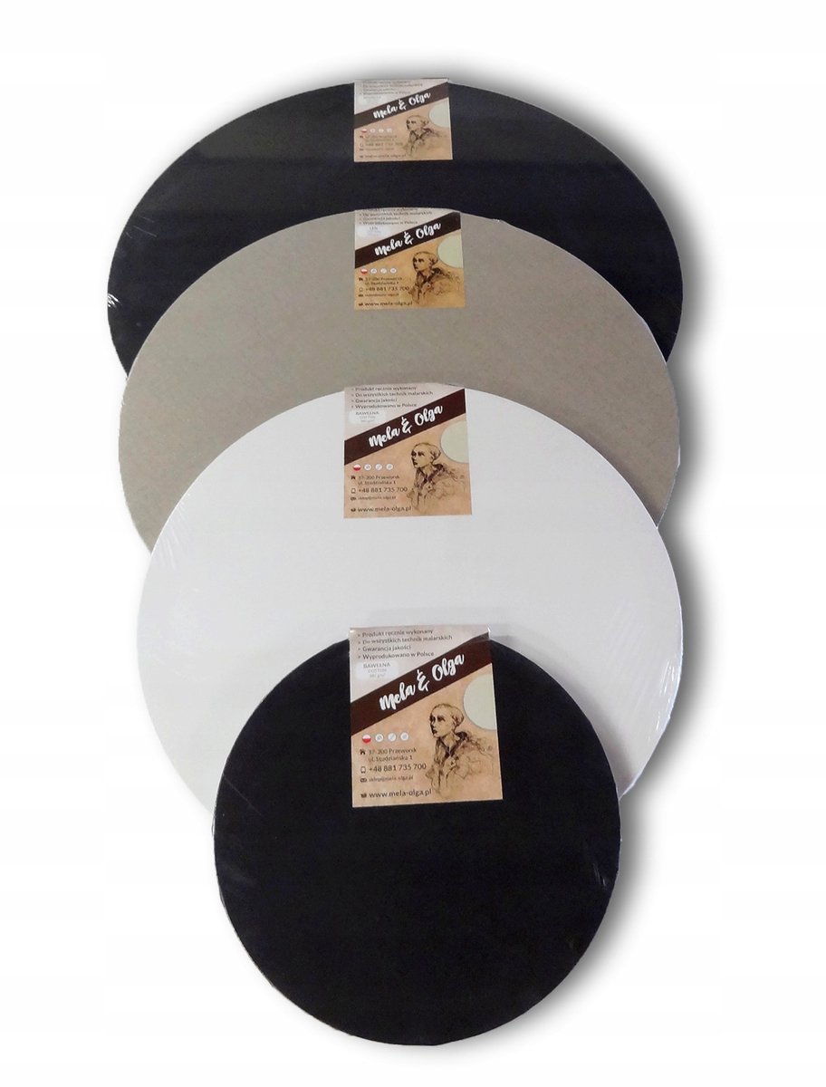 Rond Linnen Schilderdoek TONDO 380gr/m² Ø 70cm