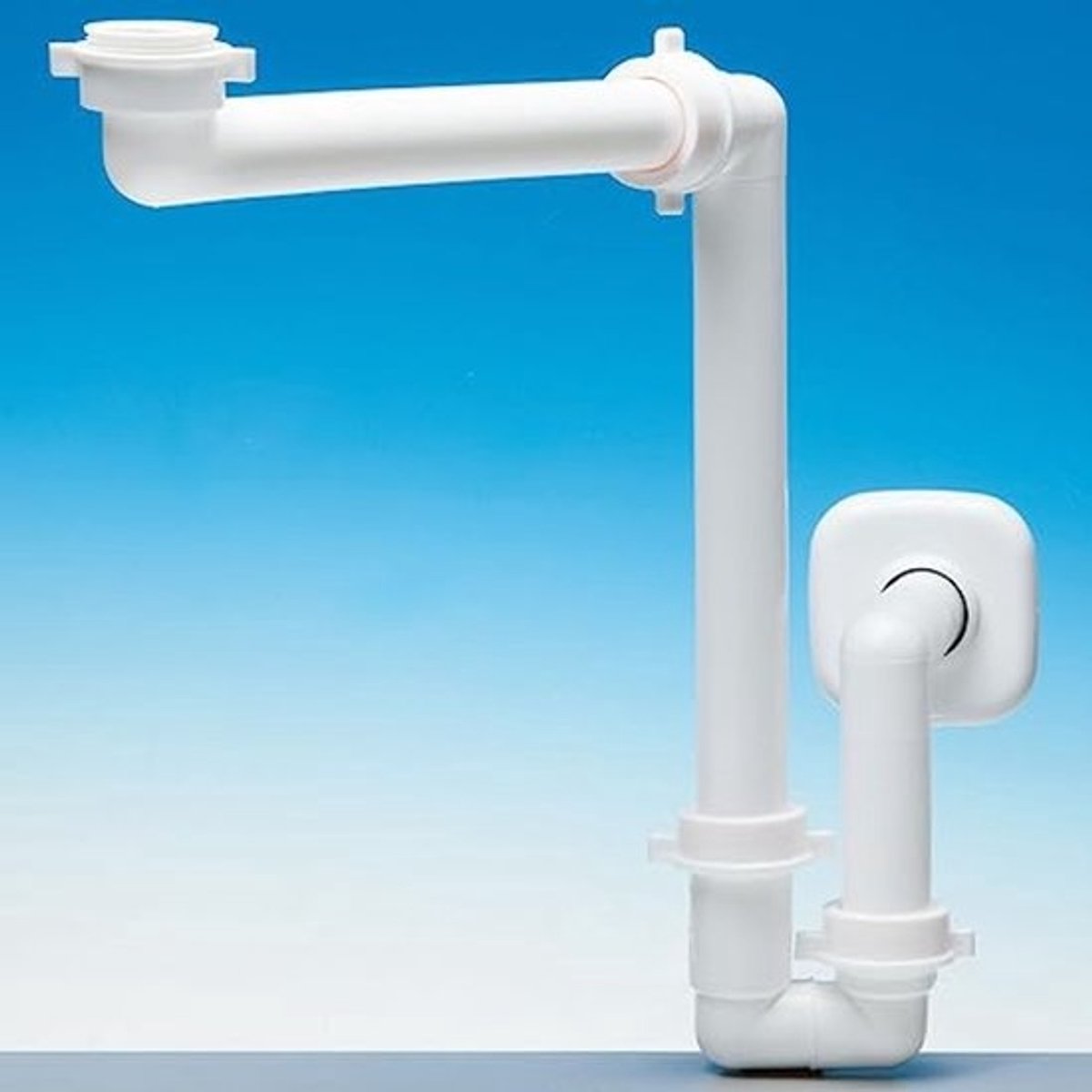 Ruimtebesparende sifon voor keuken en badkamer - Optimaliseer uw ruimte met een innovatieve afvoergarnituur