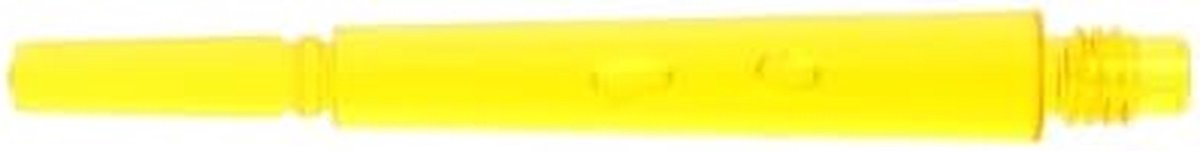 Dart Shafts - Dart Accessoires - Precisie Darts Spelen - Versterkt Plastic - 5 cm - Licht Geel