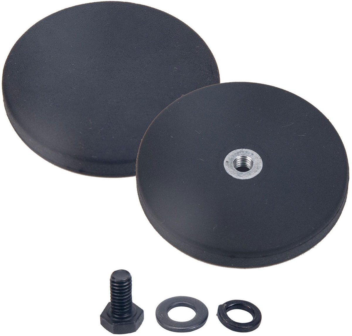 Elzusha - Neodymium Magnet met Schroefdraad (2 Stuks, 66 mm M6)