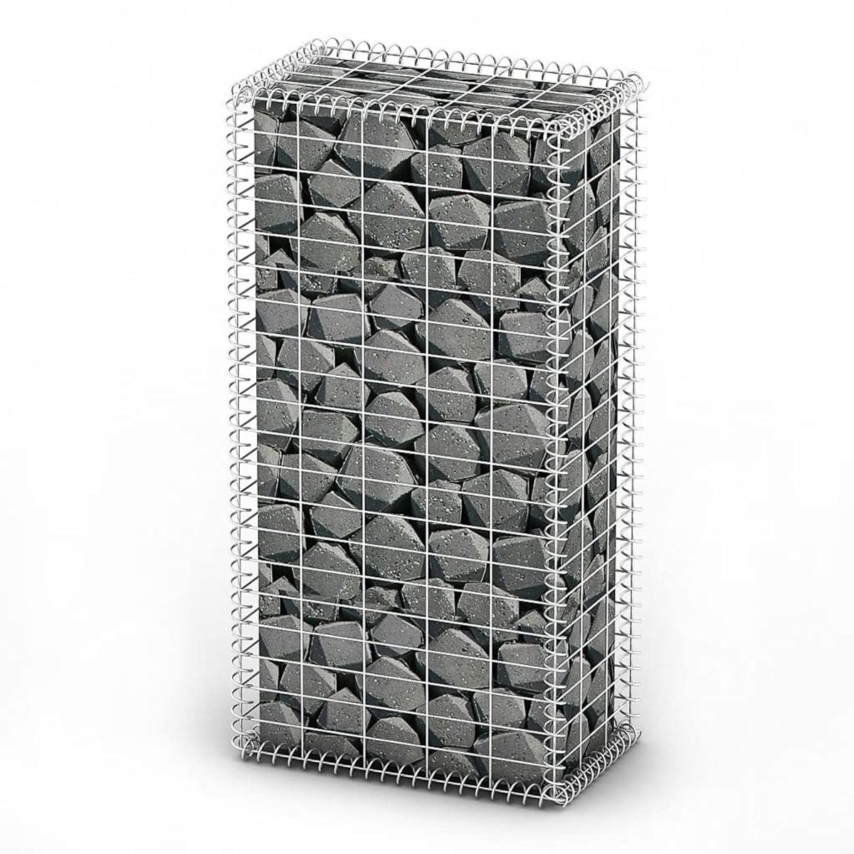 Elzusha - Gabion Mand 100x50x30 cm Gecoat Staal