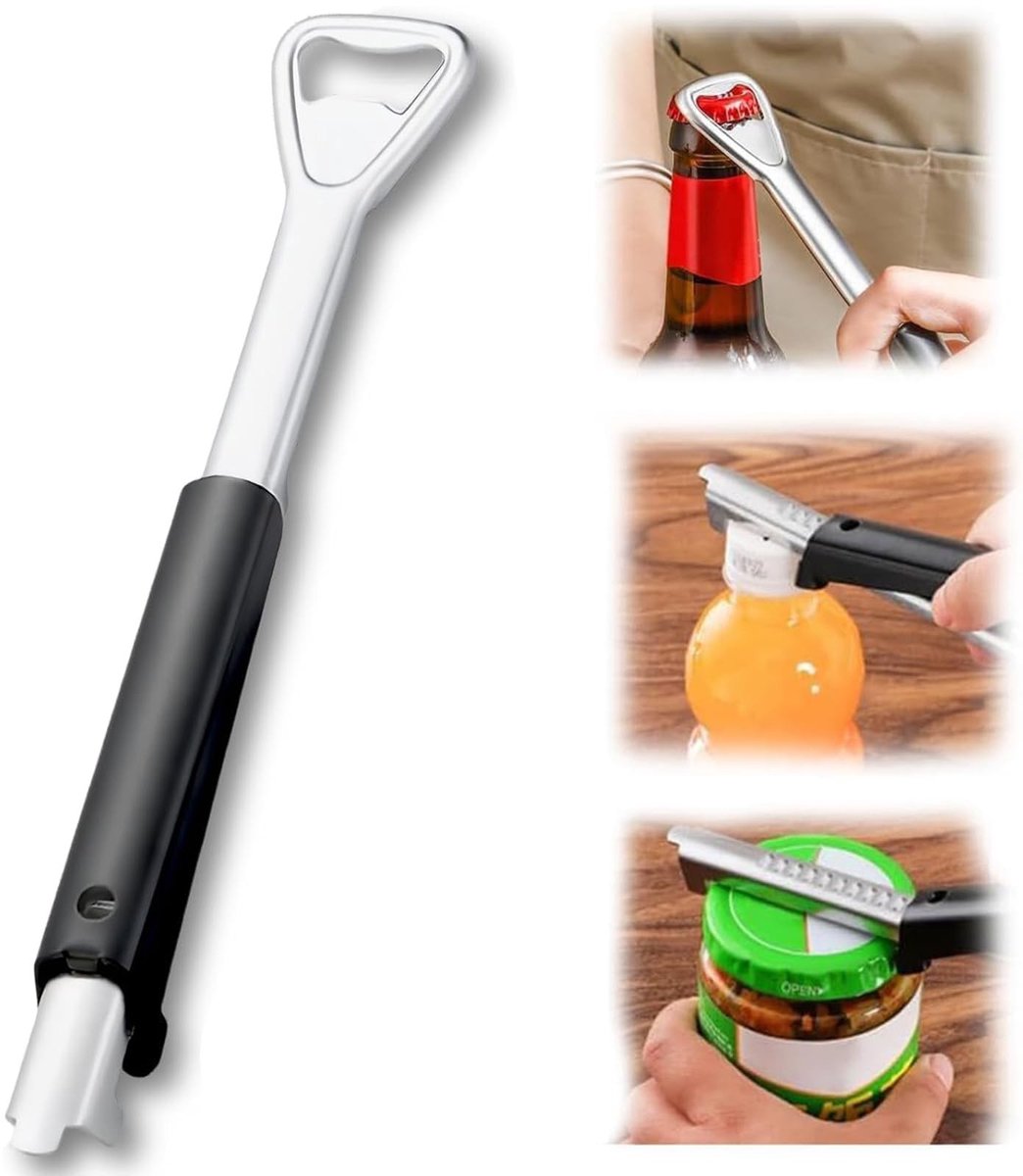 Elzusha - Ergonomische Flesopener voor Senioren met Handige Grip
