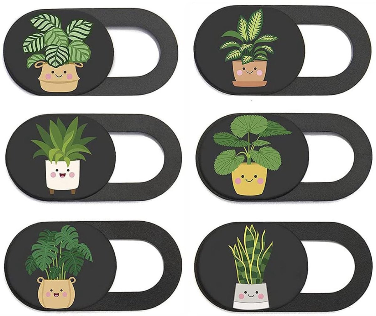 Elzusha - Webcam Cover Set met Botanisch Patroon