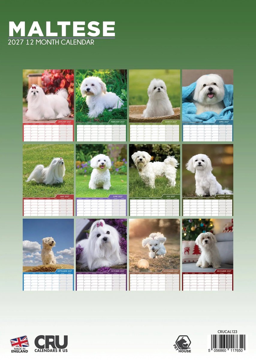 Maltezer A3 Kalender 2027