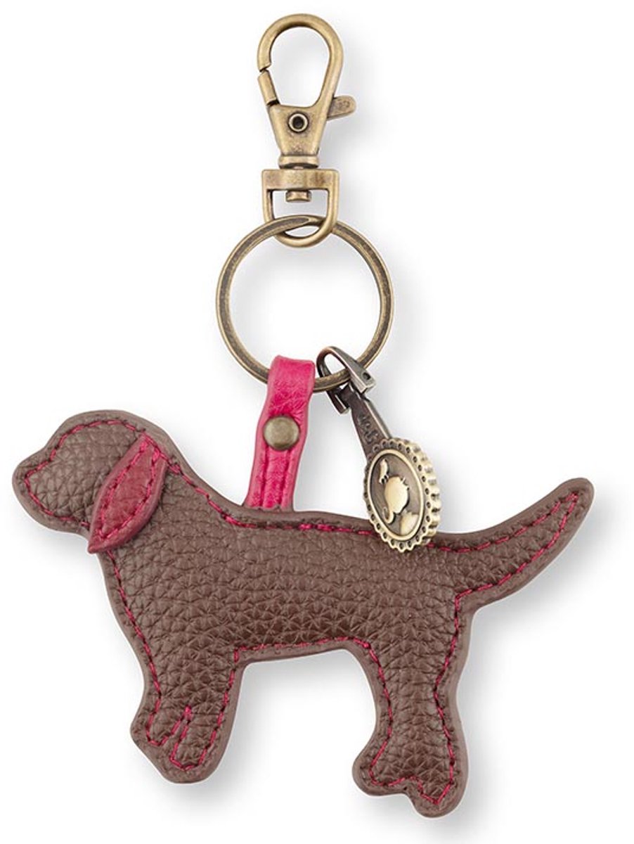 Pip Studio Pucky Ornament Dog Sleutelhanger Brown