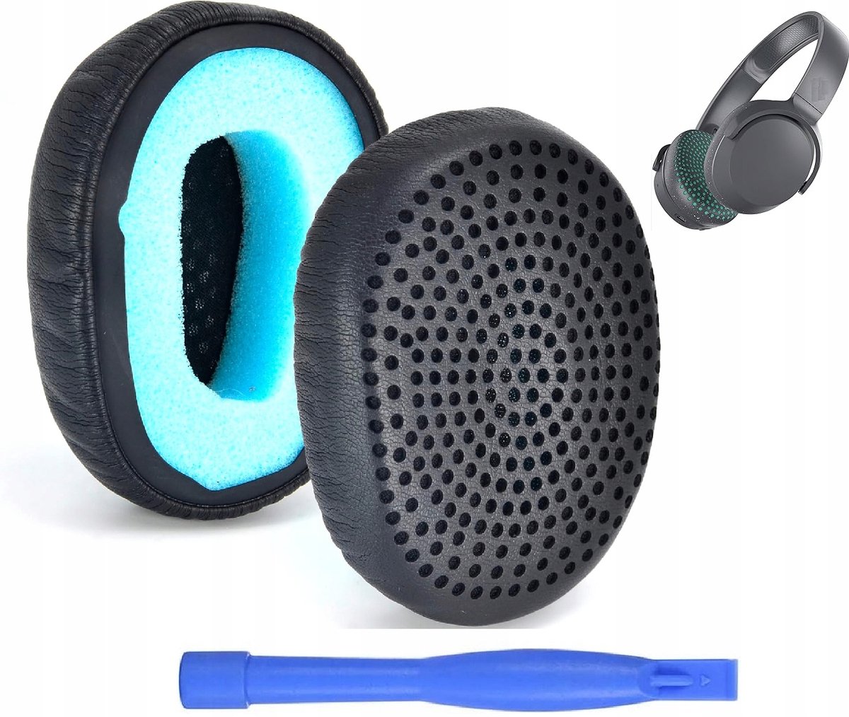 Oorkussens voor Skullcandy Riff BT - Hoge Kwaliteit + Gratis Tool
