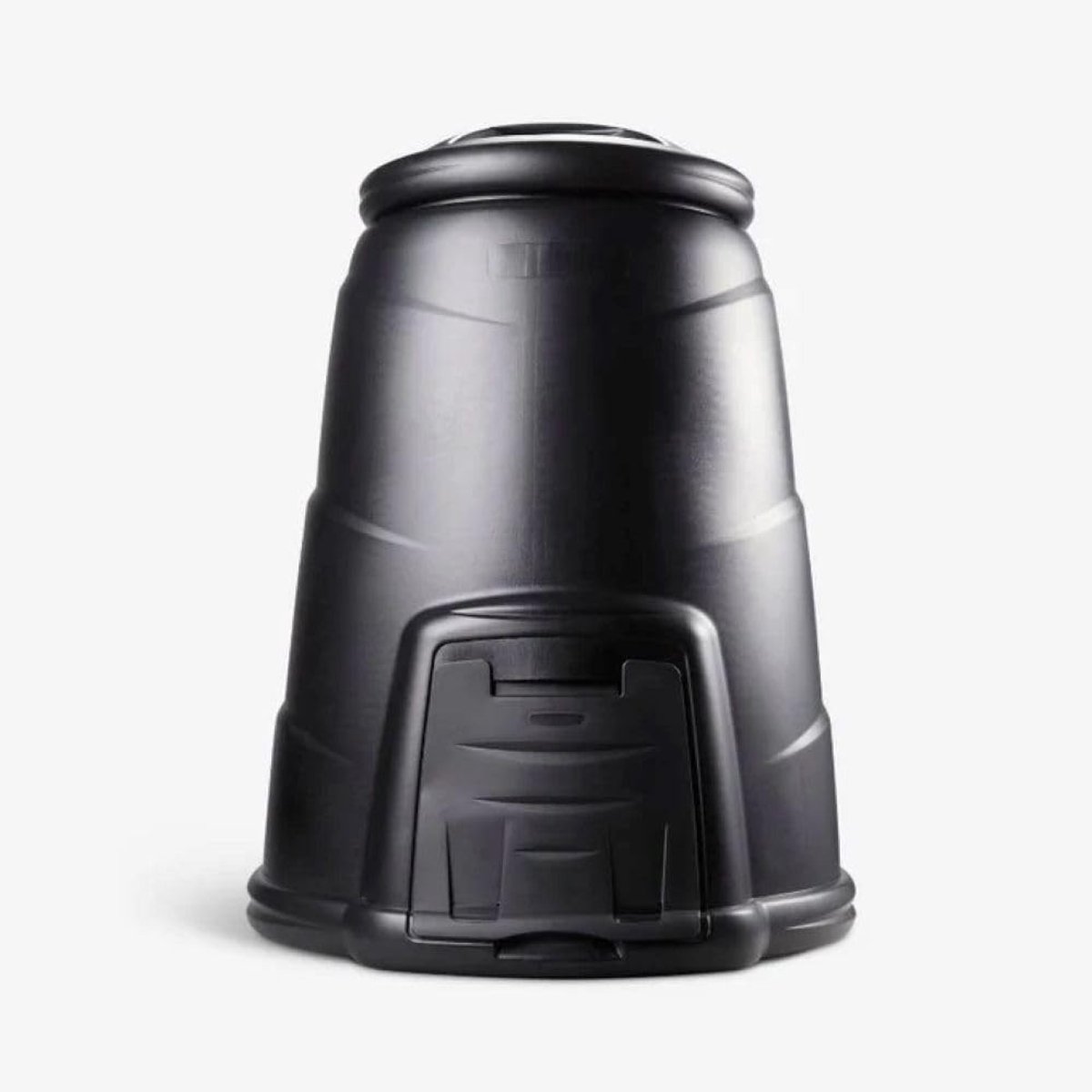 Elzusha - Zwarte Compostbak van 220 Liter voor Tuinrecycling