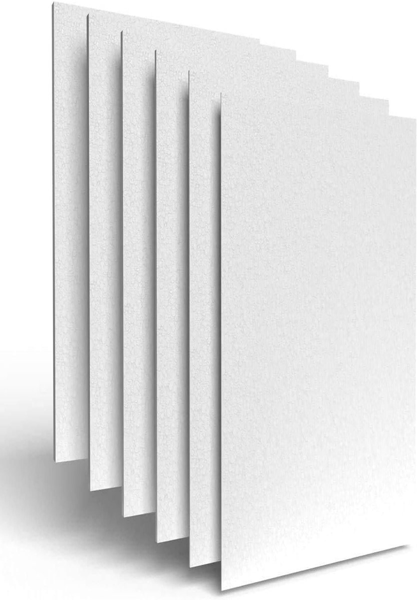 Elzusha - Polystyreen Isolatieplaten 100 x 50 cm, Dikte 4.5 cm (8 Stuks)