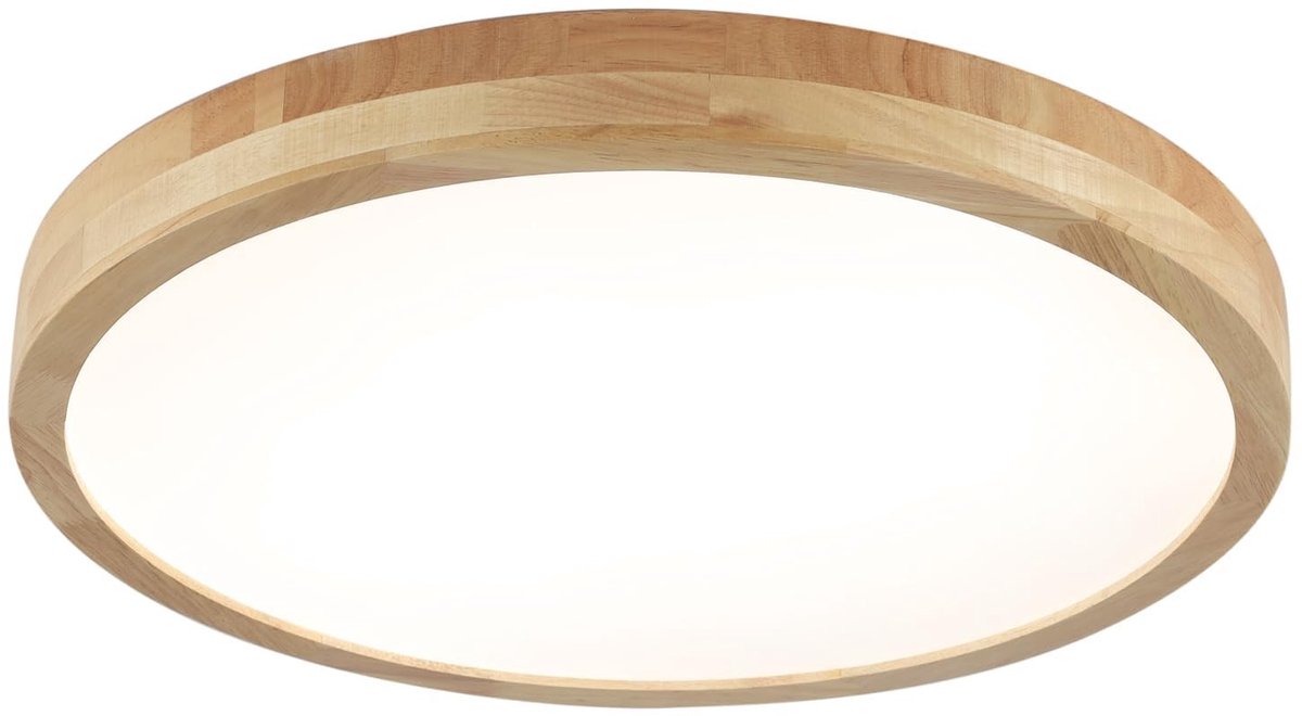 Elzusha - Dimbare Houten Plafondlamp met Afstandsbediening