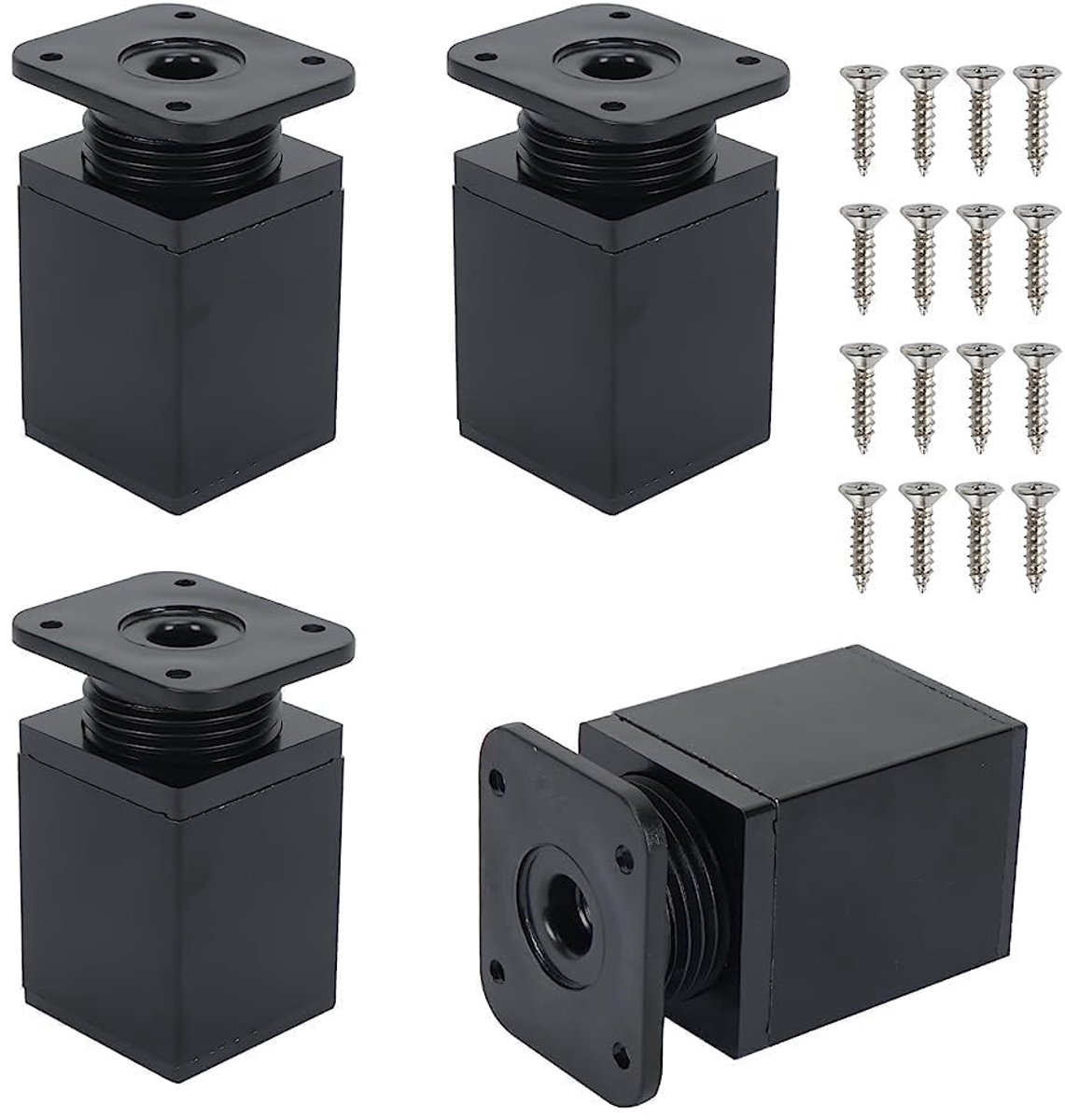Elzusha - Set van 4 Verstelbare Meubelpoten 60mm