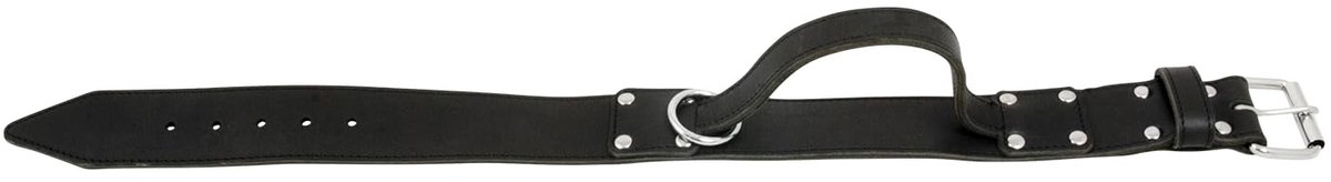 Elzusha - Hondenhalsband met handvat - Zwart 70 cm