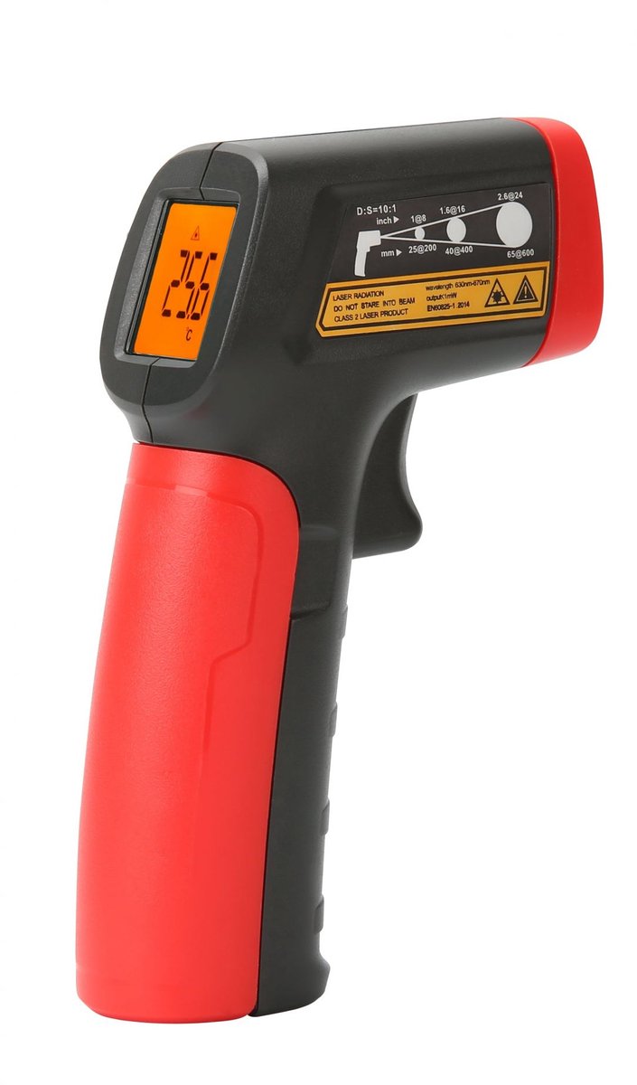 Image of UNI-T UT300A+ Infrarood Thermometer -20°C tot 400°C 10:1