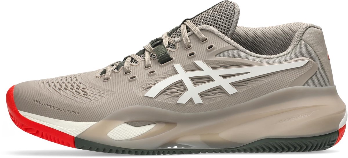 ASICS GEL RESOLUTION X Tennisschoenen Clay 44 Greige/soft Oat