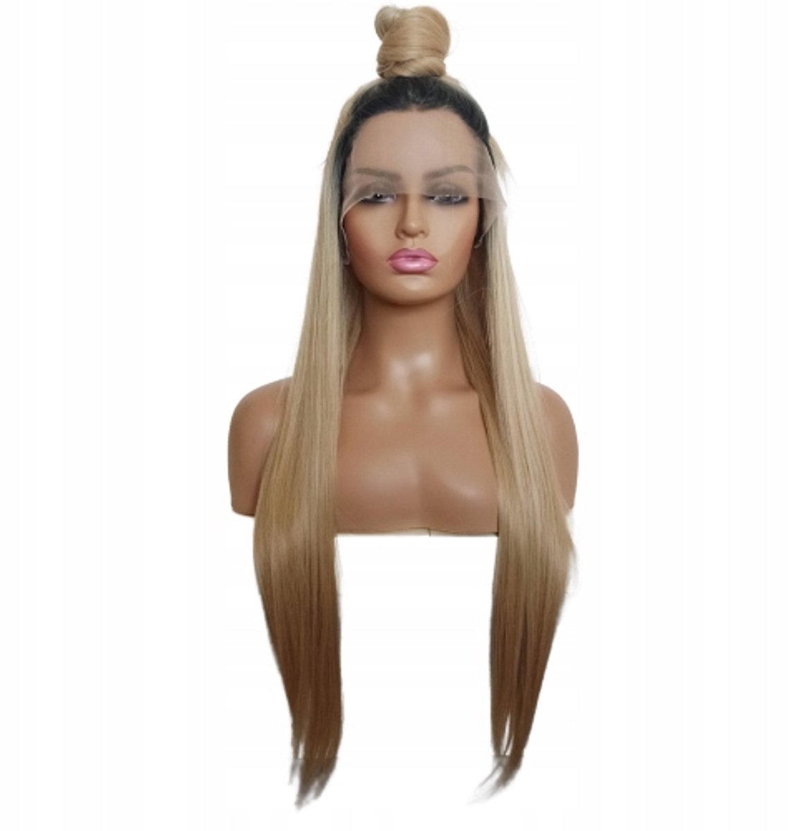 Blonde Lace Front Pruik - Kies Lengte 40/55/80cm + Gratis Haarband