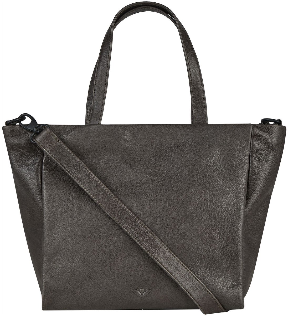 Voi Texas Handtas Leder 37 cm - Dames - anthrazit