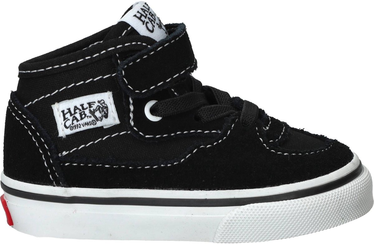 Vans Half Cab Decon Elastic Lace Sneakers - Jongens - Zwart - Maat:19