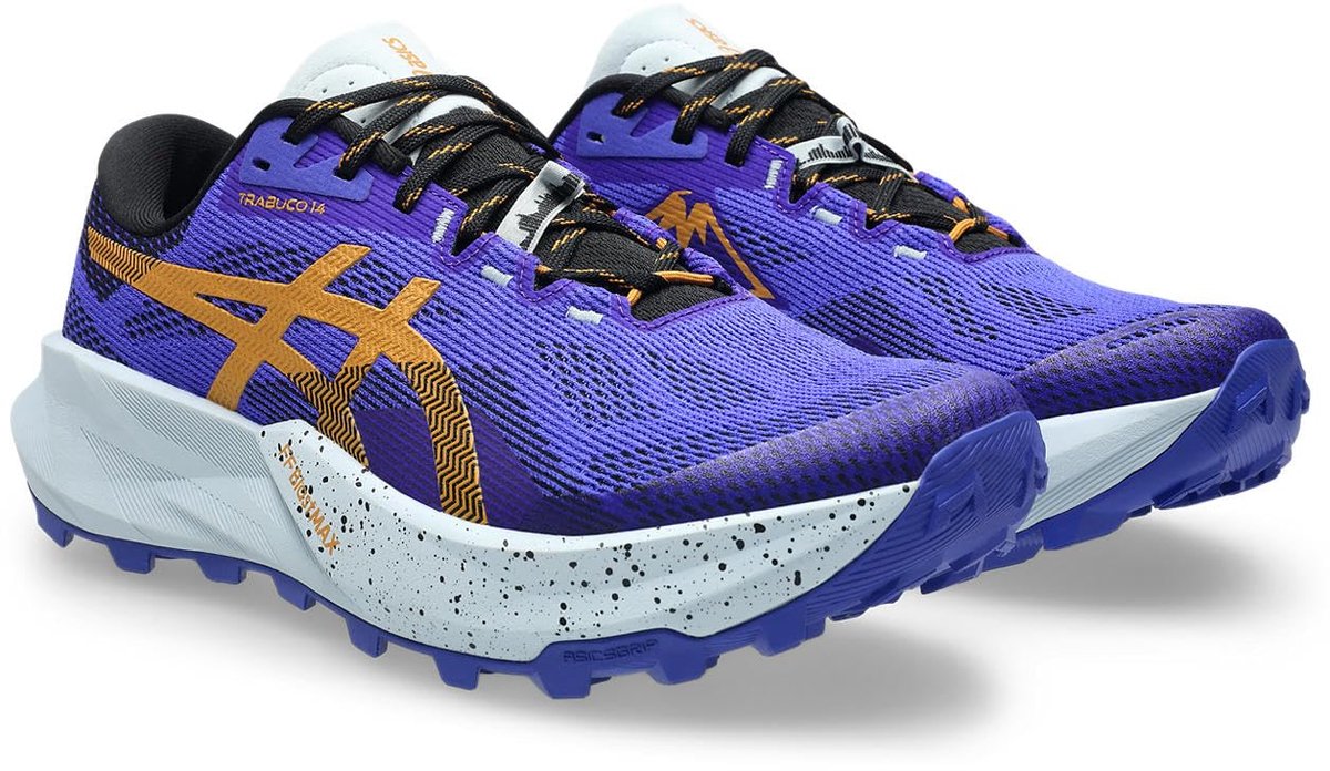ASICS TRABUCO 14 Hardloopschoen cobalt burst/sandstor 42 5 Blauw
