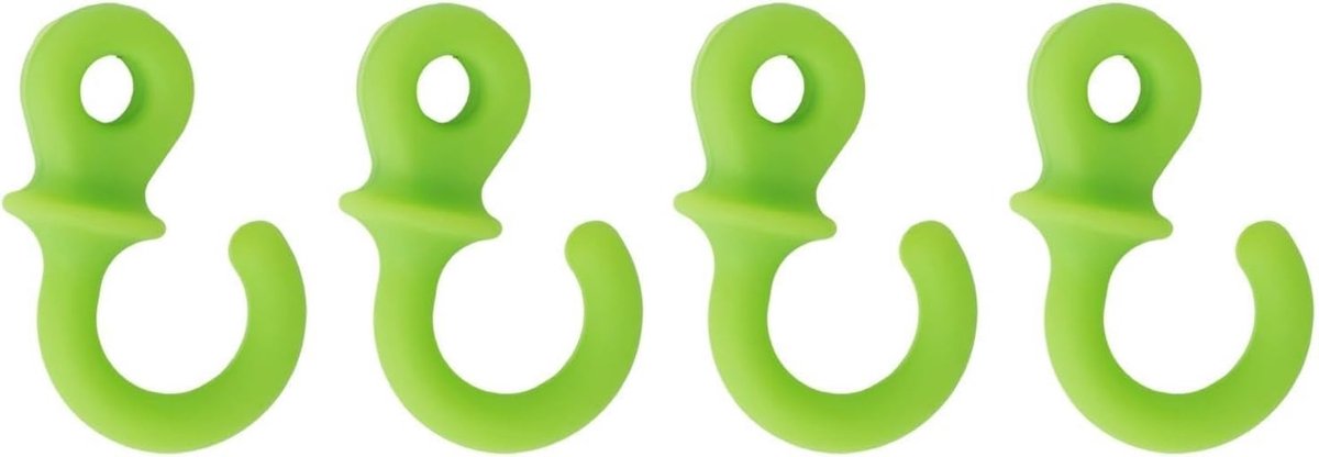 48 Rubberen Dempers voor Compound Bowstrings - Verbeter Prestaties en Verminder Geluid met 4 Stuks Groen, Ideaal voor Jacht en Boogschieten