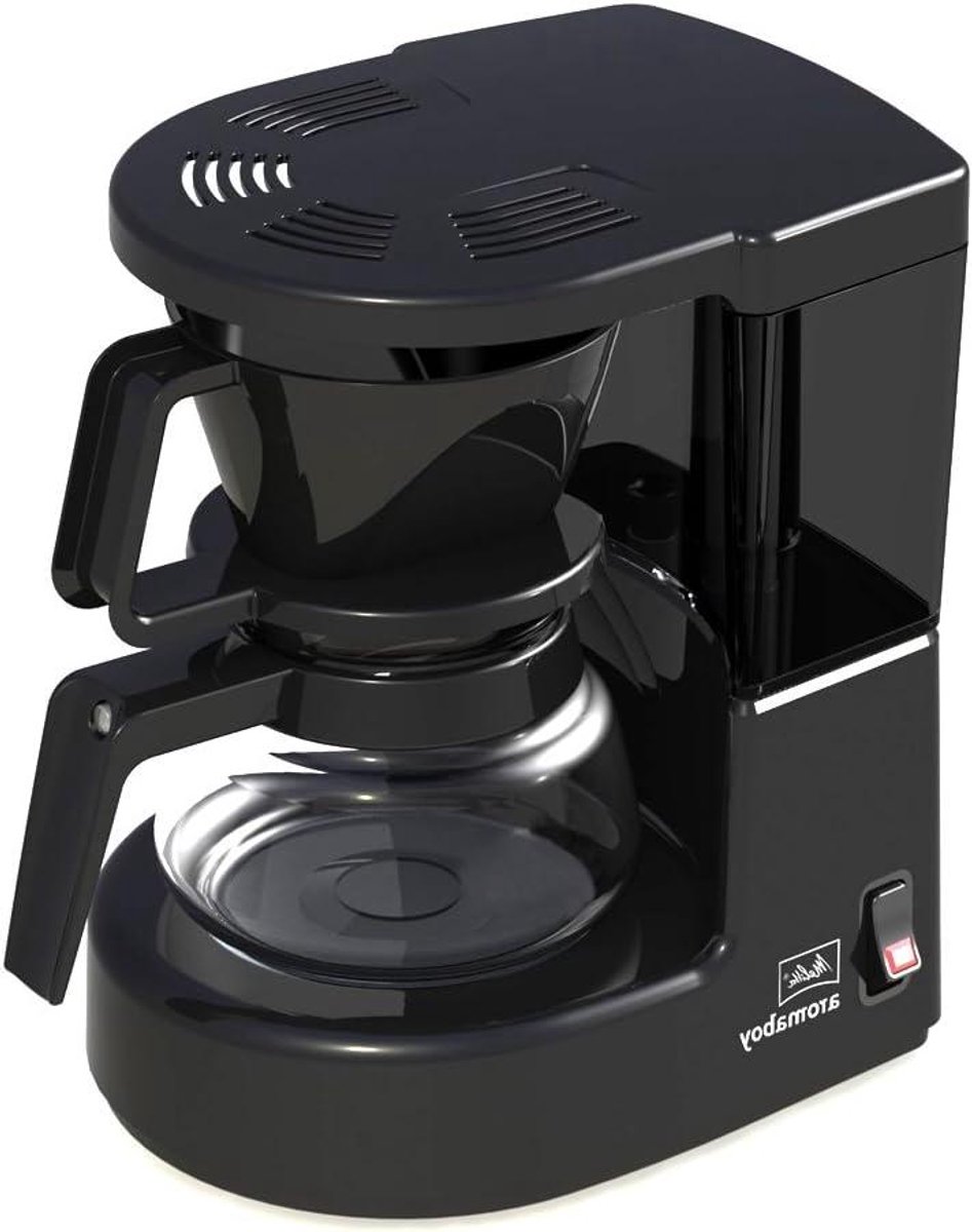 Koffiezetapparaat - Filterkoffiezetter - Koffie Zetten - Ruimtebesparend Ontwerp - Voor 2 Kopjes - Zwart