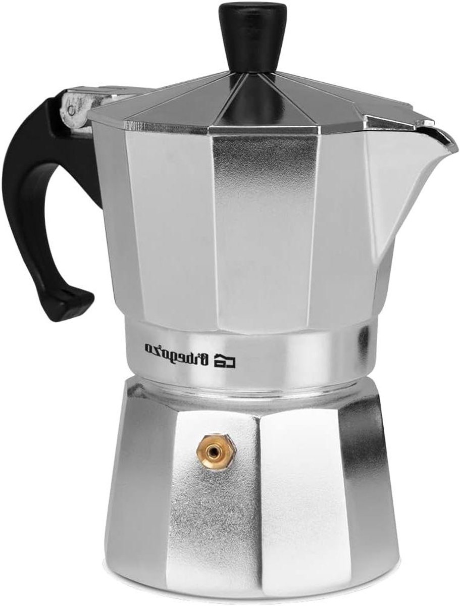 Koffiezetapparaat - Moka pot - Koffie Zetten - Voor Diverse Fornuizen - 3 Kopjes - Zwart