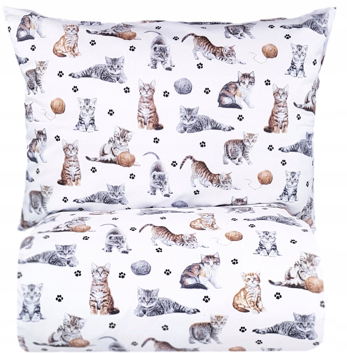 Katoenen Kinderbeddengoed 140x200cm - Shady Katjes