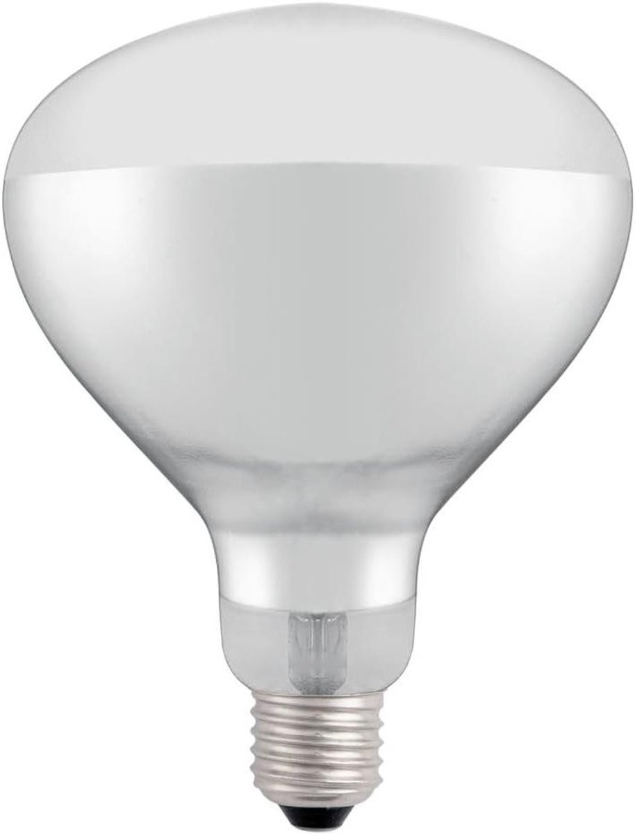 Infrarood Lamp - Vervangingslamp Warmhoudlamp - Voedsel Warm Houden - Splintervrij Ontwerp - 125x170mm - Wit