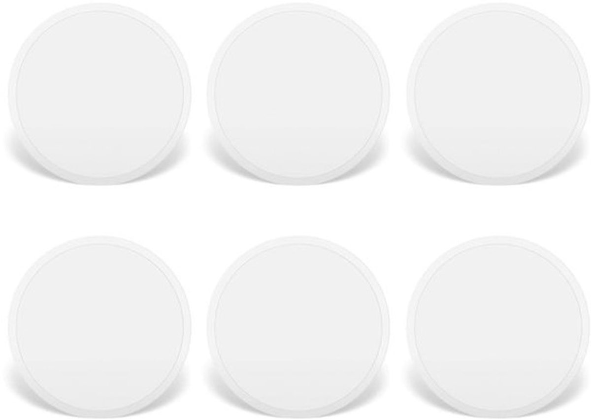 Onderzetters 6 Stuks - Siliconen - Ronde Onderzetters - Antislip Bekerhouder - Meubelaccessoires - Diameter 10 Cm - Bekeronderzetters