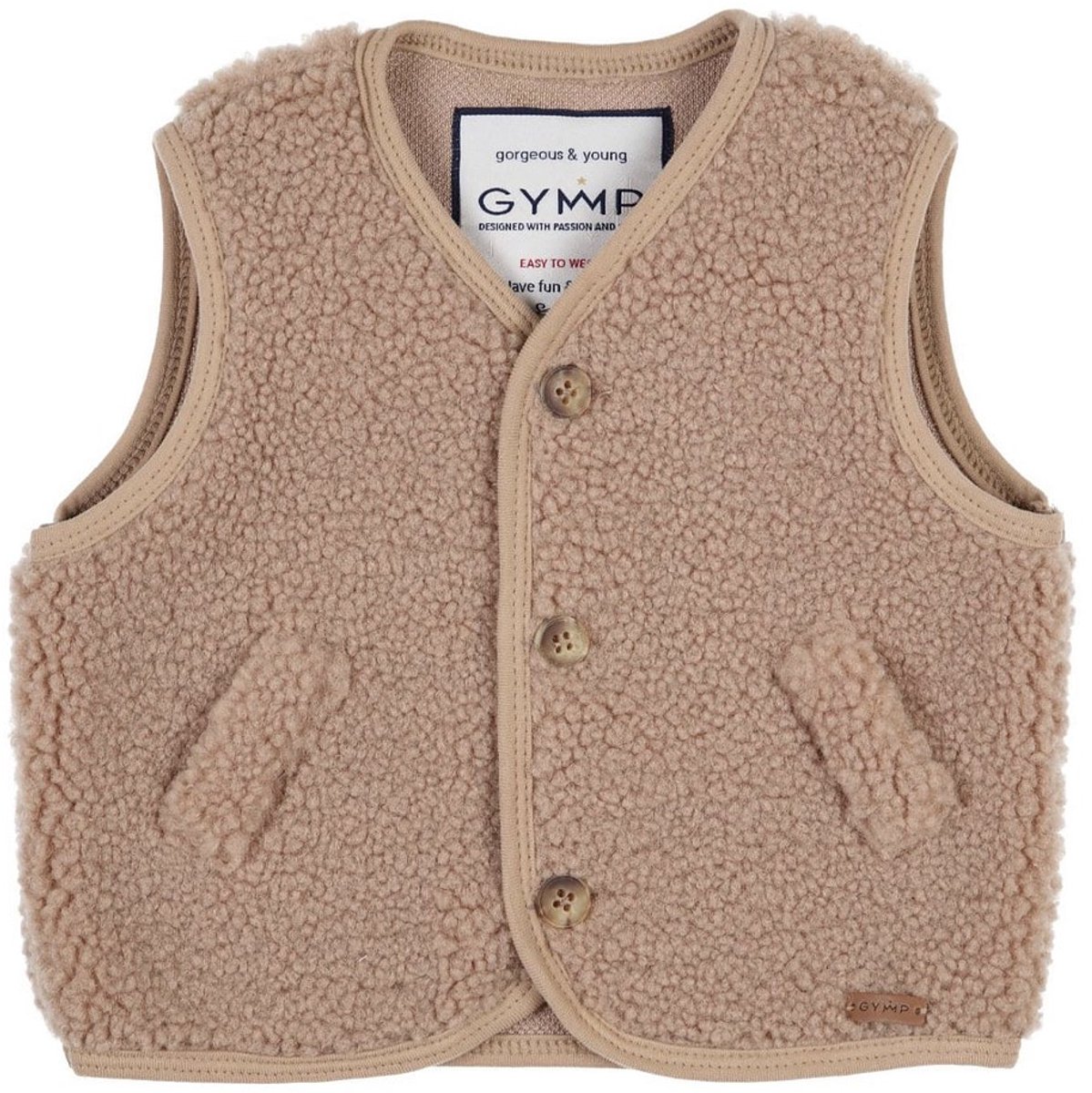 Gymp teddy gilet