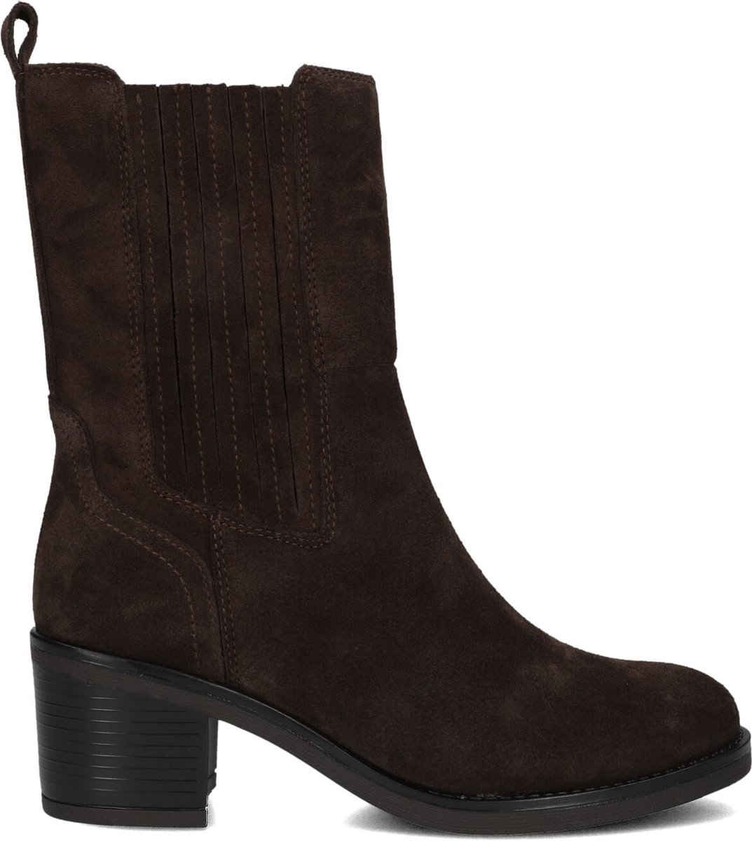BLASZ Lina-45 Enkellaarsjes - Enkelboots met rits - Dames - Bruin - Maat 36