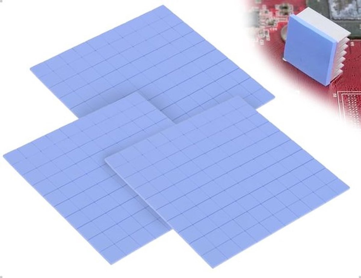 Herbruikbare Siliconen Warmtegeleidingspads voor Elektronica