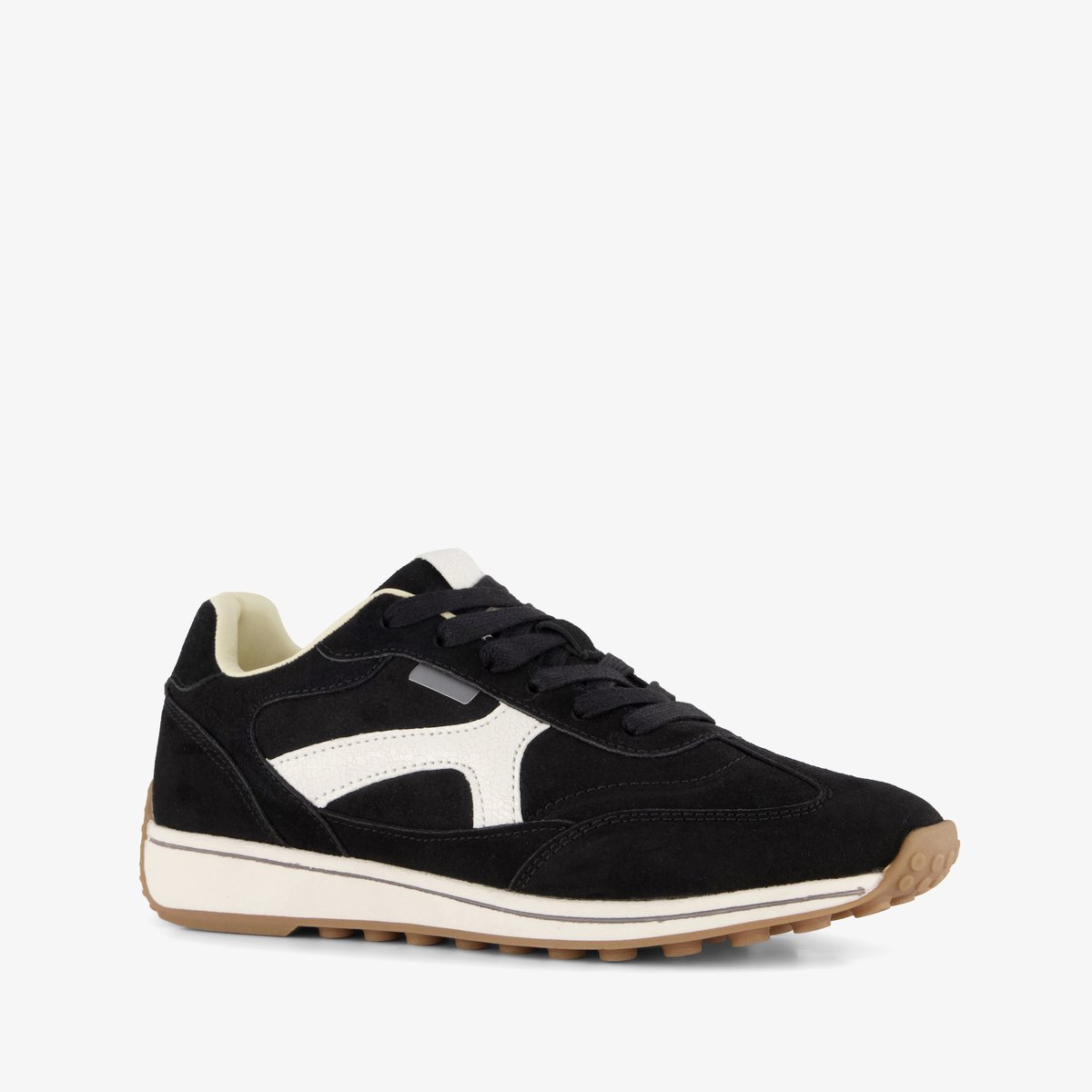 Blue Box dames sneakers zwart - Maat 37 - Uitneembare zool
