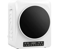 Sogiol® Kompakte Wasdroger - 5kg - Afvoerdroger met Touchscreen - 1000 W - timer en temperatuurinstellingen - wit