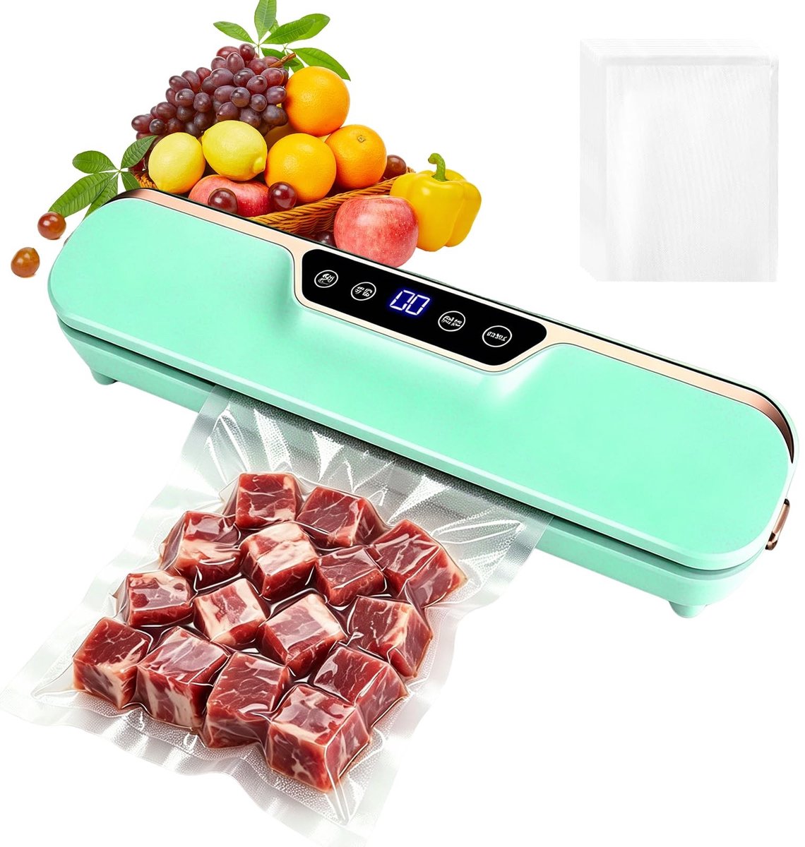 Solidchoice - Automatische Verpakkingsmachine met 4 Modi en 50 Zakjes
