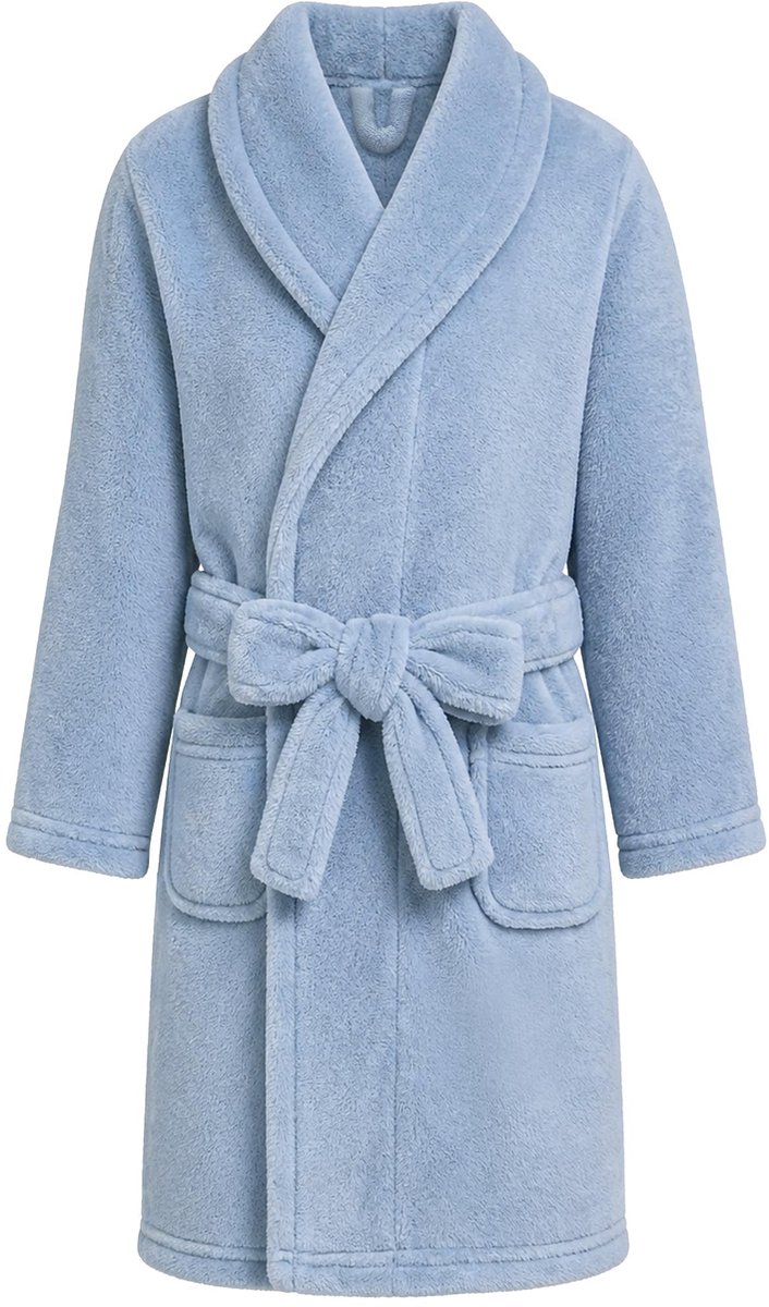 Solidchoice - Koraalfleece Badjas voor Kinderen van 5-14 Jaar