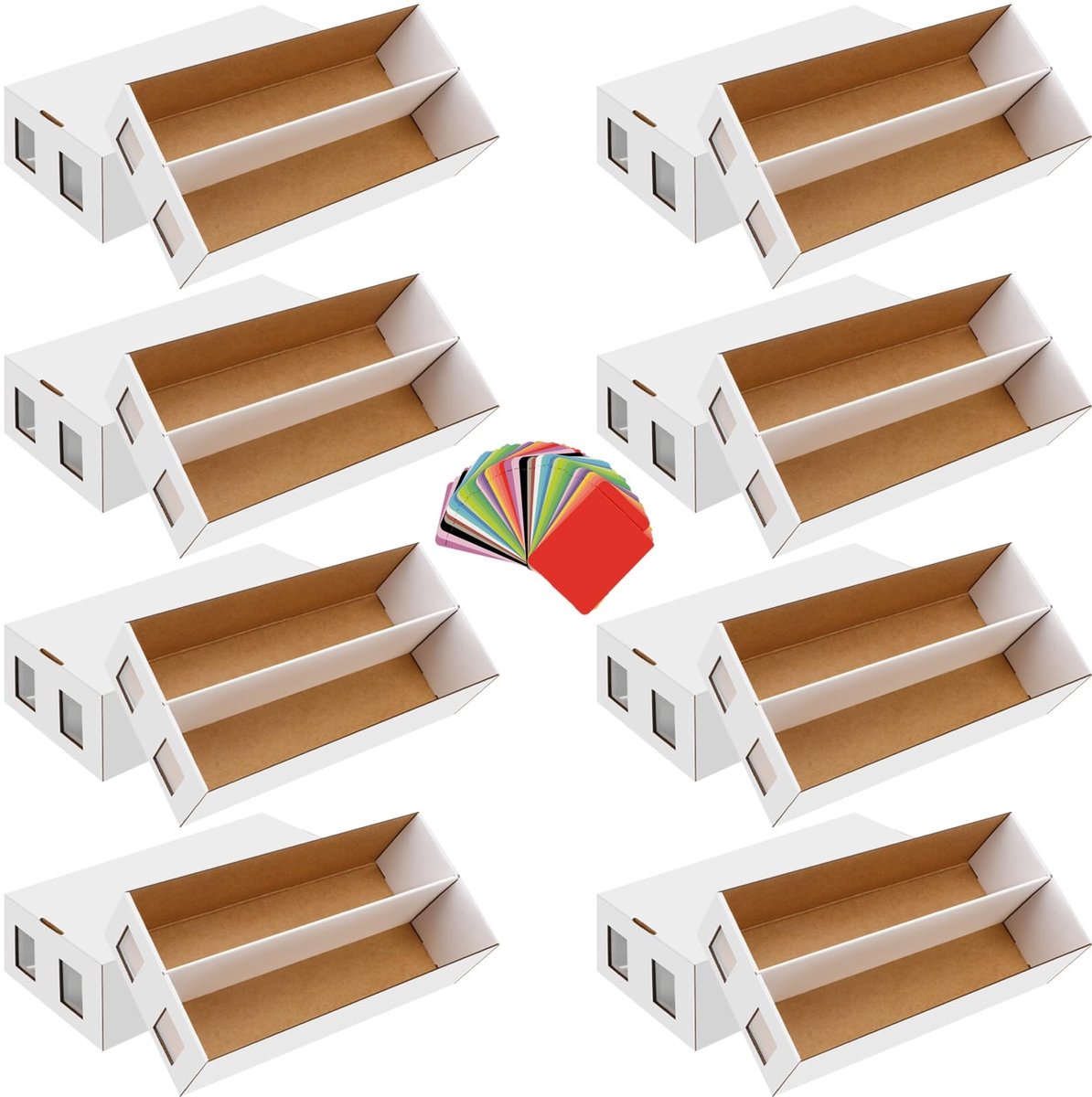 Solidchoice - Verzamelkaartenbox met 48 Scheidingswanden voor TCG Kaarten
