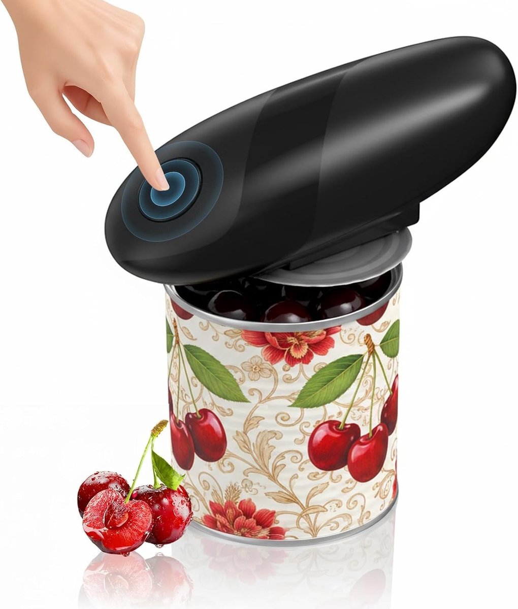 Solidchoice - Automatische Blikopener met Veilige Snijrand