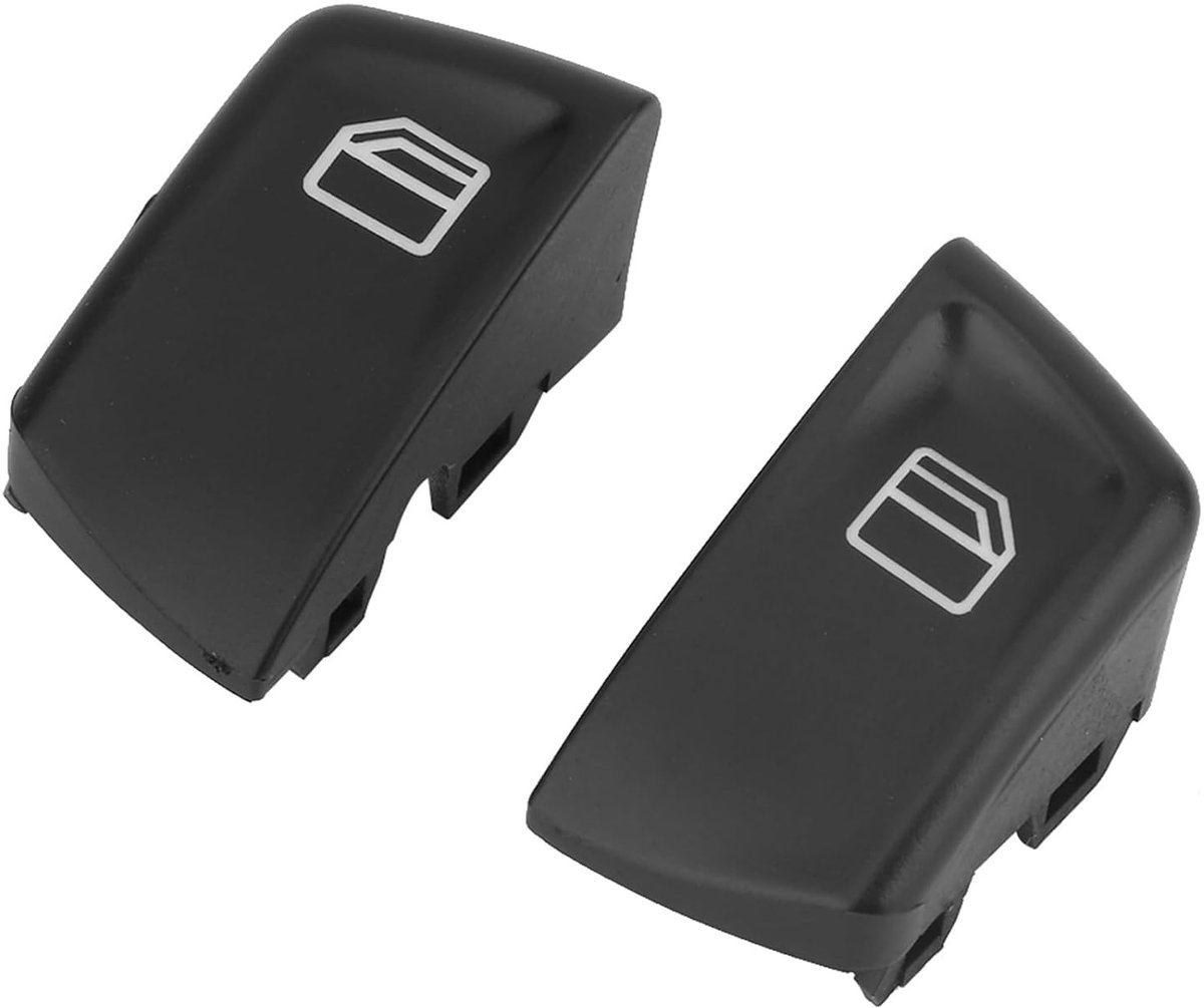 Set van 2 Stuks Elektrische Raam Schakelaar Knop Covers voor Mercedes Vito Viano Sprinter II 2003-2013 - Raambediening, Schakelaar Bescherming, Interieur Accessoires