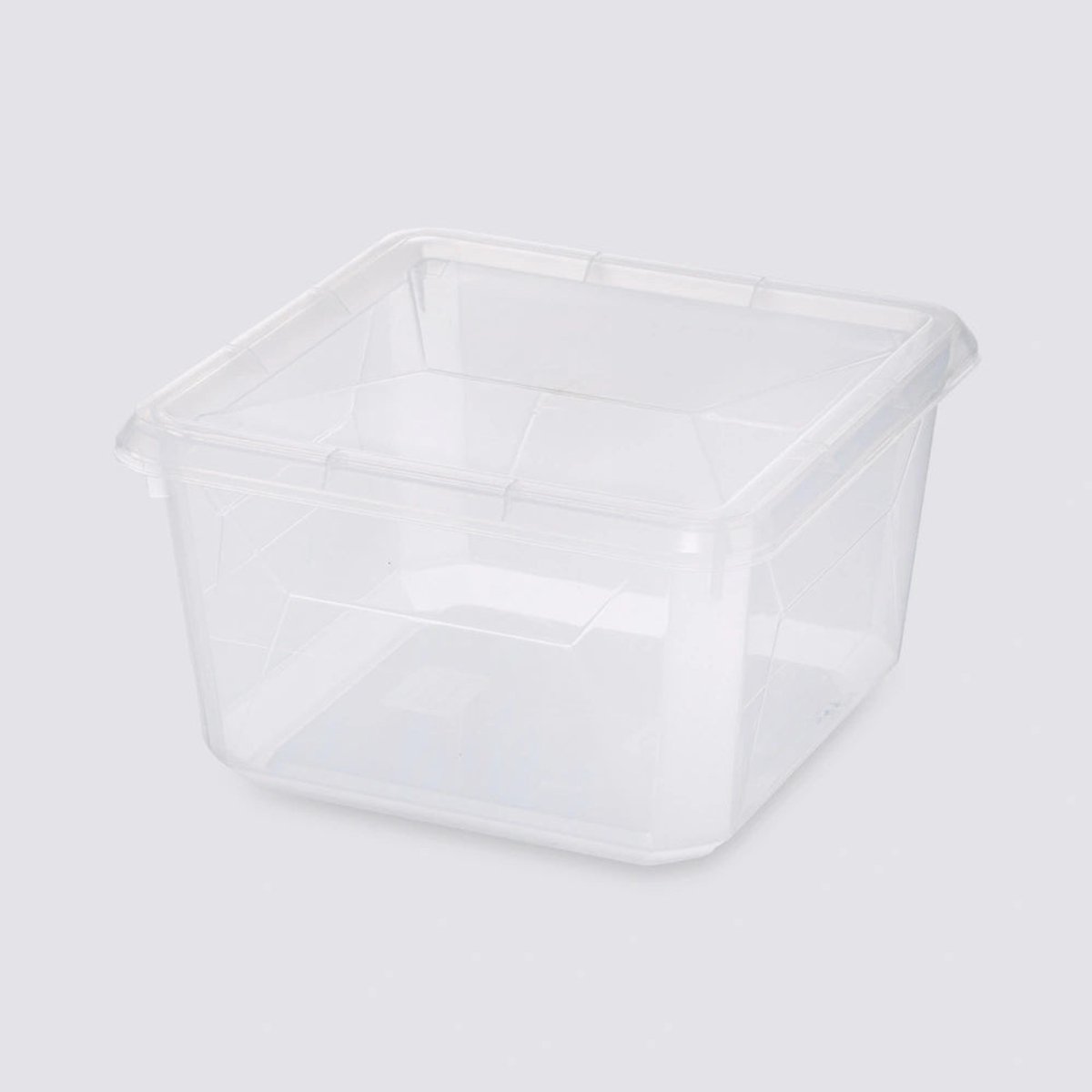 Opbergbakje met deksel 2.6 liter Five® - Transparant - Met deksel