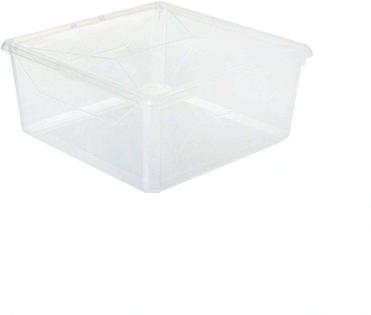 Opbergbakje met deksel 9.2 liter Five® - Transparant - Met deksel