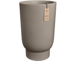 Elho Amber Grail High 47 - Grote Bloempot voor Binnen & Buiten - 100% Gerecycled Plastic - Ø 47 x H 74 cm - Burnt umber