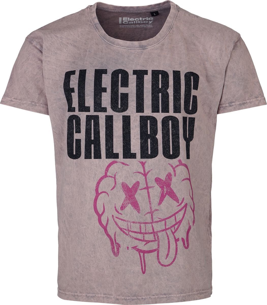 Electric Callboy Sould Brain Heren T-shirt - ash - S
