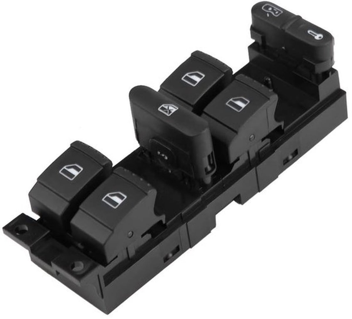 - Auto Raam Schakelaar - Elektrische Schakelaar - Eenvoudige installatie - Geschikt voor B5 Seat Toledo - Vervangingsschakelaar - 1999-2006