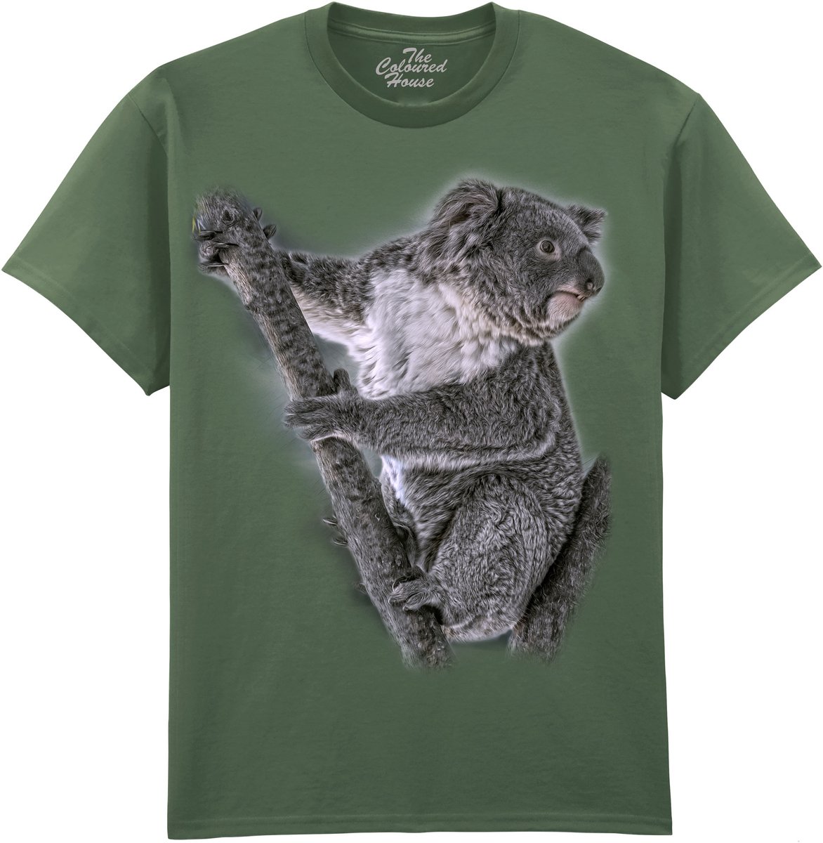 Eucalyptus Whisperer - Koala The Coloured House T-shirt M