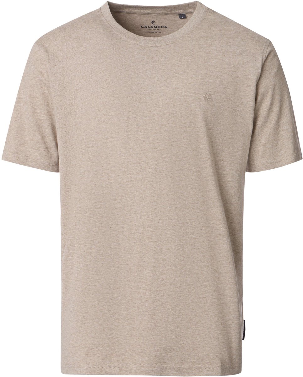 CASA MODA comfort fit heren T-shirt - beige