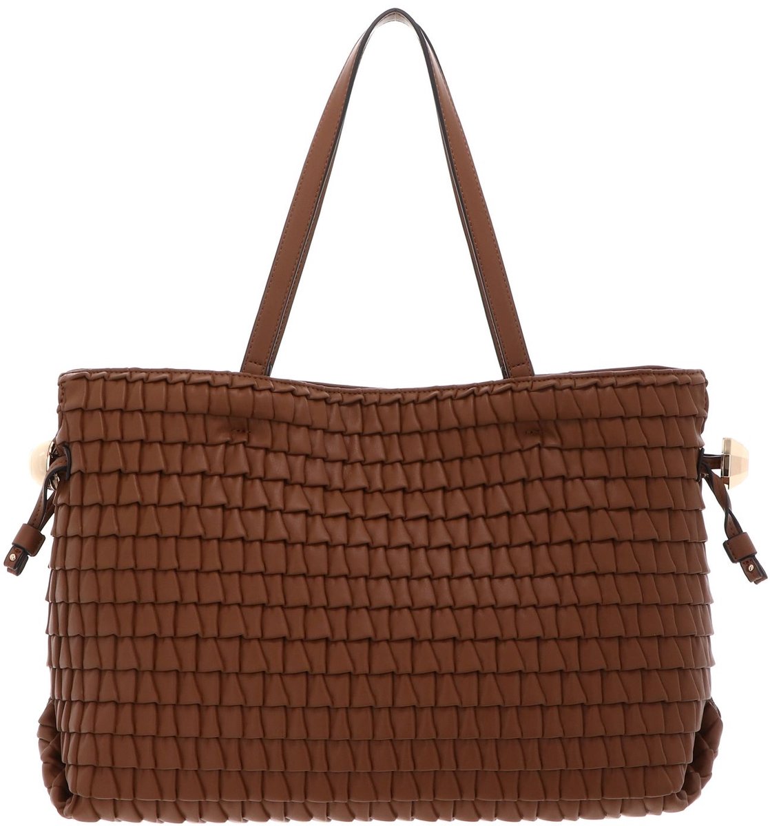 LIU JO schoudertas shopper Riccy ECS Tote Bag Suede bruine