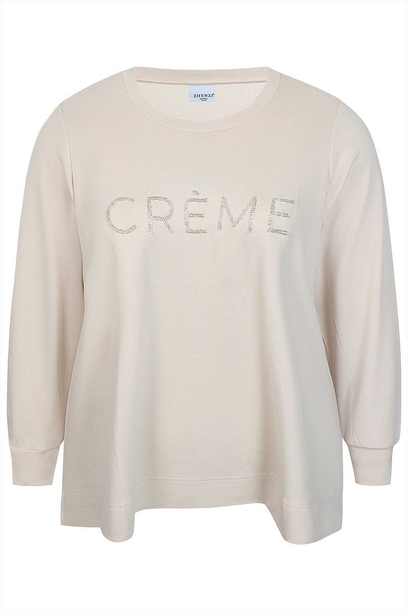 Zhenzi - Mya 1441 - Pullover Sandshell maat S=42/44