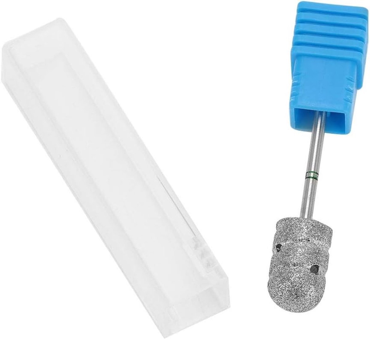 Professionele Pedicure Tool voor het Verwijderen van Eelt, Dode Huid en Acryl Nagels - Roestvrijstalen Frees voor Manicure en Voetverzorging